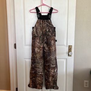RedHead Youth BoneDry camo hunting bib overalls Size Medium
